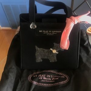 Brighton My Flat In London Handbag with Scottie